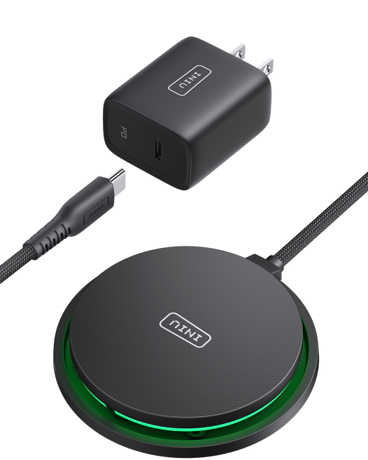 INIU W11-E1 Qi2 15W Magnetic LED Wireless Charger