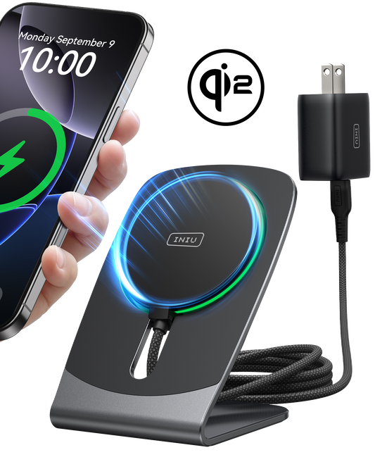 INIU Ładowarka bezprzewodowa magnetyczna Qi2 15 W W21-E1