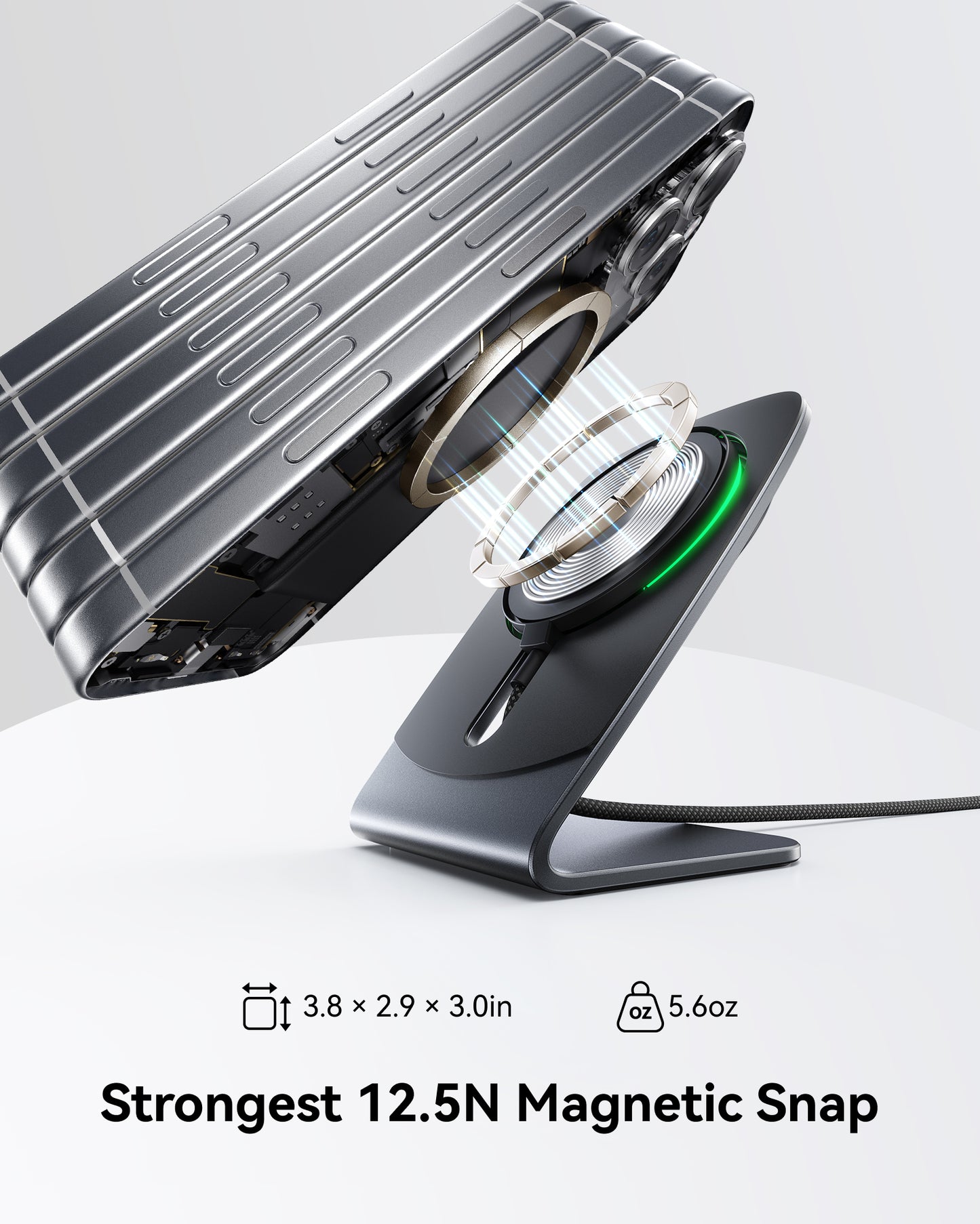 INIU Ładowarka bezprzewodowa magnetyczna Qi2 15 W W21-E1