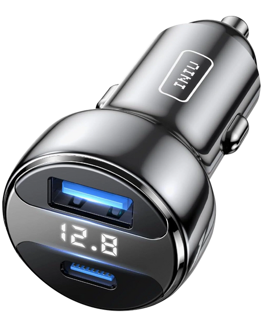 INIU I711 2-Port Ultra Fast Car Charger 66W