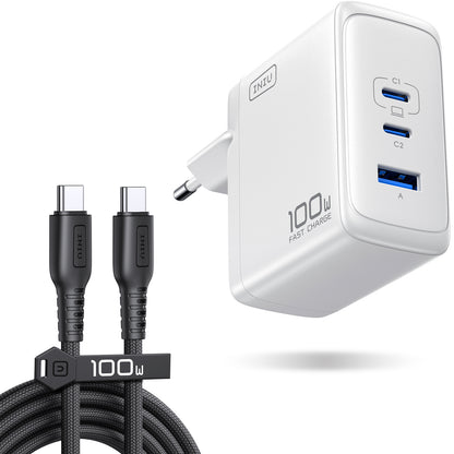 INIU A11 100W 3-Port GaN Charger