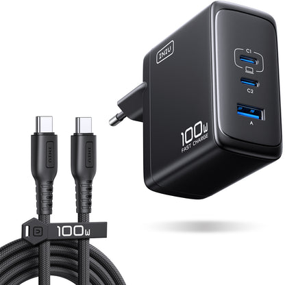 INIU A11 100W 3-Port GaN Charger
