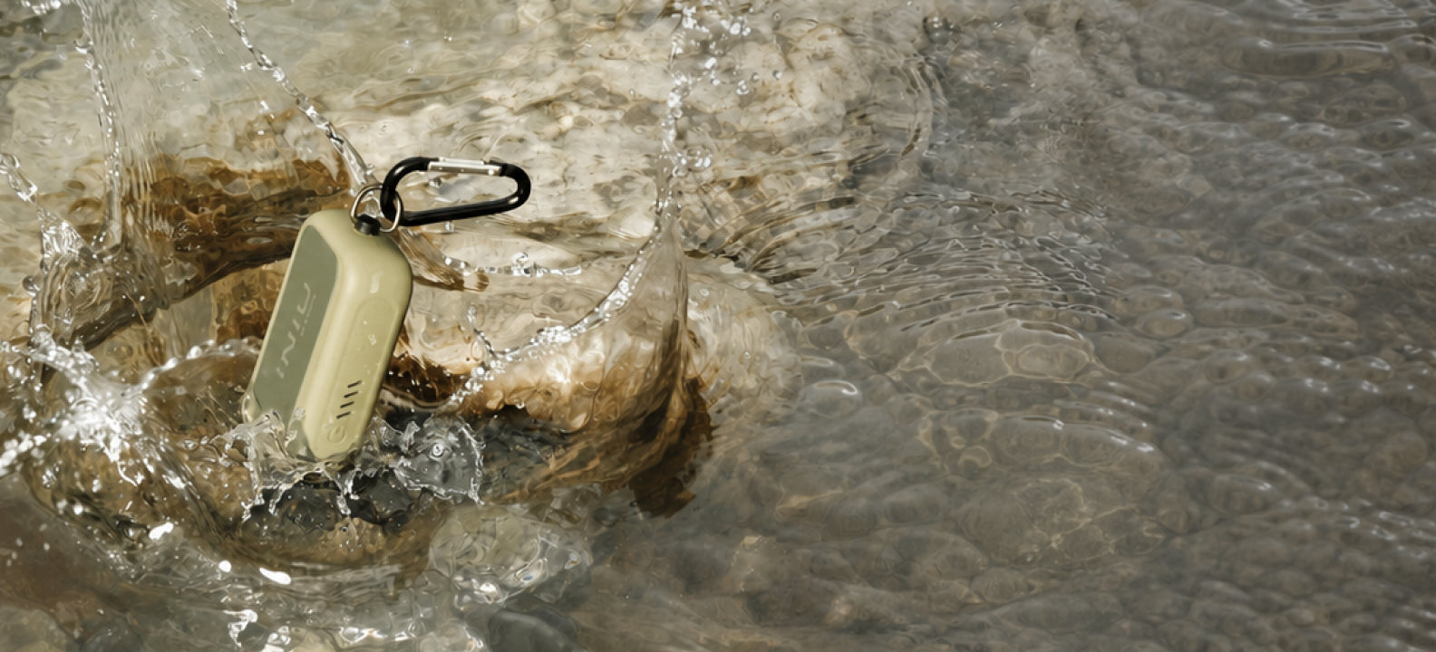 Rugged 10000 in a rocky stream
